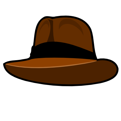 Download free brown hat icon